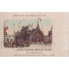 MESSAGERIES MARITIMES - PARIS - PAVILLON DES MESSAGRIES - EXPOSITION UNIVERSELLE DE 1900 - REPIQUAGE PUB AUX TROIS QUARTIERS