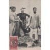 MARTINIQUE - HABITANTS DE LA CAMPAGNE - ANIMATION - CARTE DATEE DE 1914.