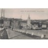 PONT D'AUBENAS - VUE DE L'EGLISE - CARTE DATEE DE 1906.