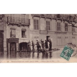 PARIS - INONDATIONS DE 1910...