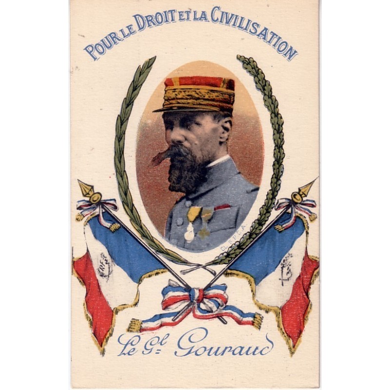 GENERAL GOURAUD - CARTE NEUVE EDITION LEVY PARIS