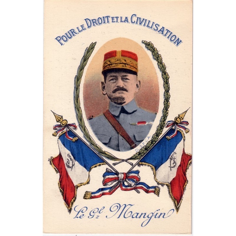 GENERAL MANGIN - CARTE NEUVE EDITION LEVY PARIS