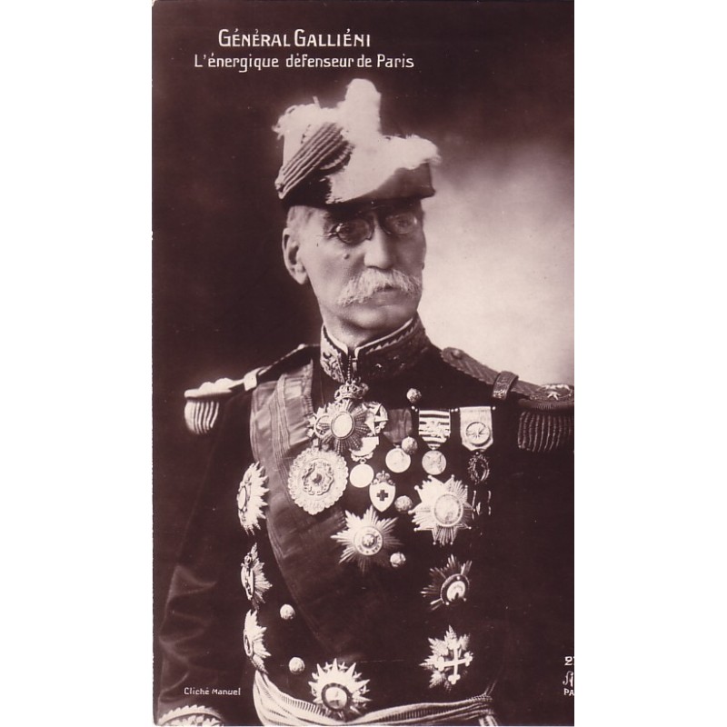 GENERAL GALLIENI - DEFENSEUR DE PARIS.