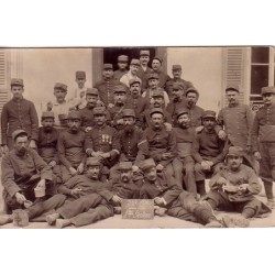 GROUPE DE MILITAIRE - CARTE...