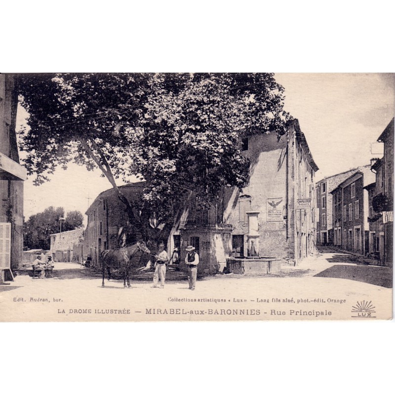 MIRABEL AUX BARONNIES - RUE PRINCIPALE