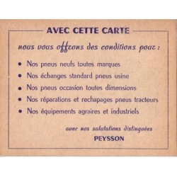 NIMES - PEYSSON.PNEUS.VULCANISATION.