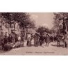 RIGNAC - LA PROMENADE - SUPERBE ANIMATION DE MARCHE AUX BESTIAUX.  .