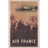 AIR FRANCE - CARTE POSTALE OFFICIELLE PUB - INDISPENSABLE POUR ILLUSTRER UNE COLLECTION AERIENNE 3