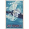 AIR FRANCE - CARTE POSTALE OFFICIELLE PUB - INDISPENSABLE POUR ILLUSTRER UNE COLLECTION AERIENNE 9