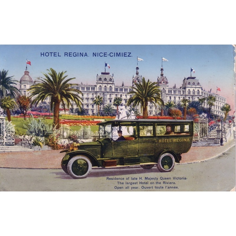 NICE - HOTEL REGINA NICE-CIMIEZ - AUTOMOBILE.