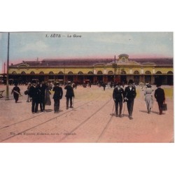 SETE - LA GARE - ANIMATION...