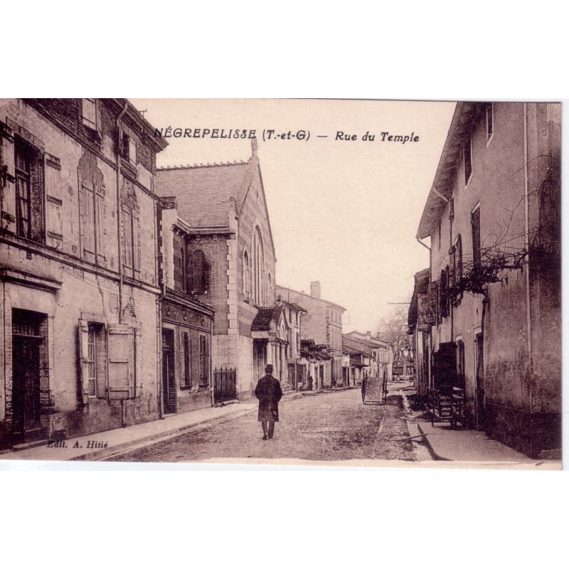 TARN ET GARONNE - NEGREPELISSE - RUE DU TEMPLE