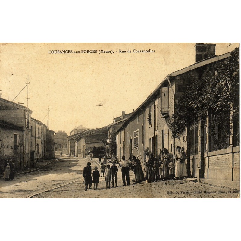 COUSANCES AUX FORGES - RUE COUSANCELLES - ANIMATION.