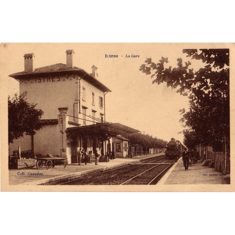 ISTRES - LA GARE - CARTE DATEE DE 1934..