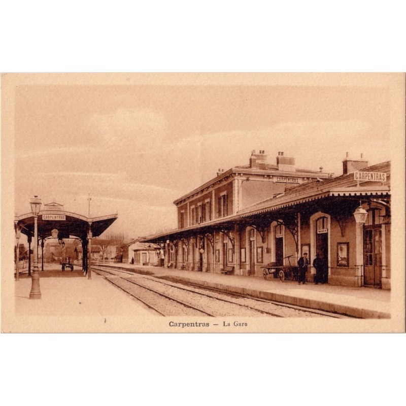 CARPENTRAS - GARE DE CARPENTRAS.