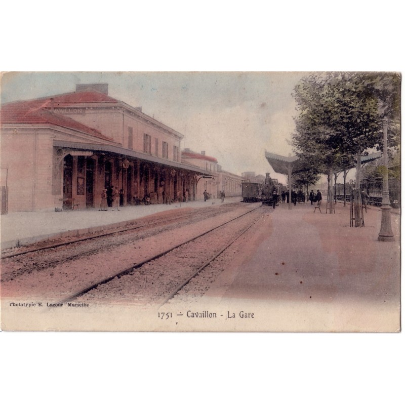 CAVAILLON - LA GARE.
