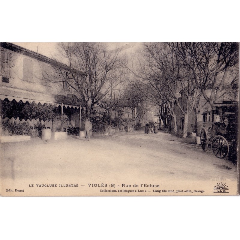 VIOLES - RUE DE L'ECLUSE.