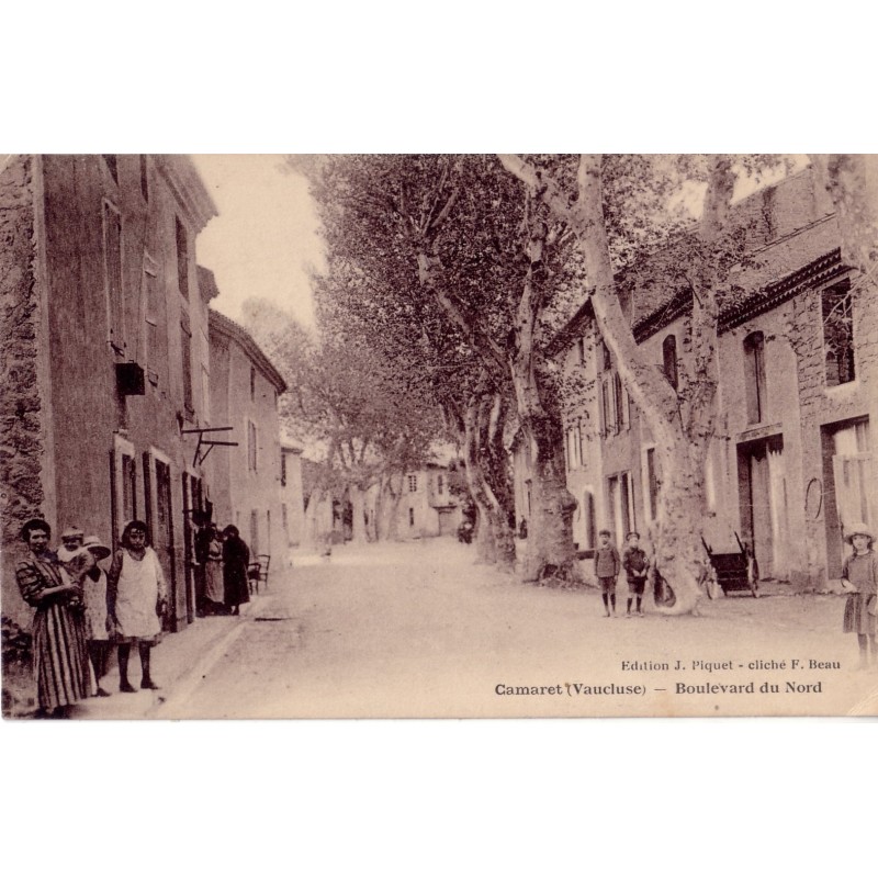 CAMARET - BOULEVARD DU NORD - ANIMATION.