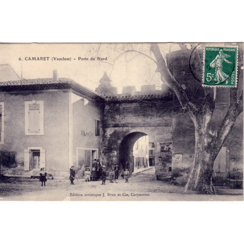 CAMARET - PORTE DU NORD - LA BOULANGERIE.