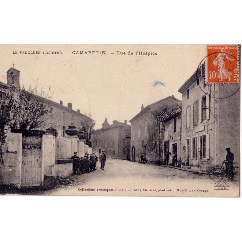 CAMARET - RUE DE L'HOSPICE.