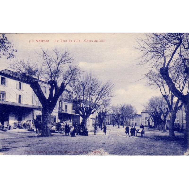 VALREAS - LE TOUR DE VILLE - COURS DU MIDI.