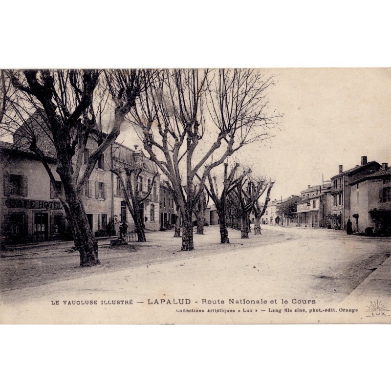 LAPALUD - ROUTE NATIONALE LE COURS.