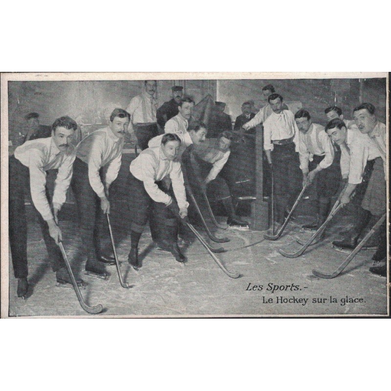 HOCKEY SUR LA GLACE - CARTE NEUVE - FORMAT STANDARD.