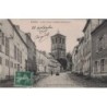 RETHEL - LA RUE CARNOT ET L'EGLISE SAINT-NICOLAS - CARTE DATEE DE 1907.