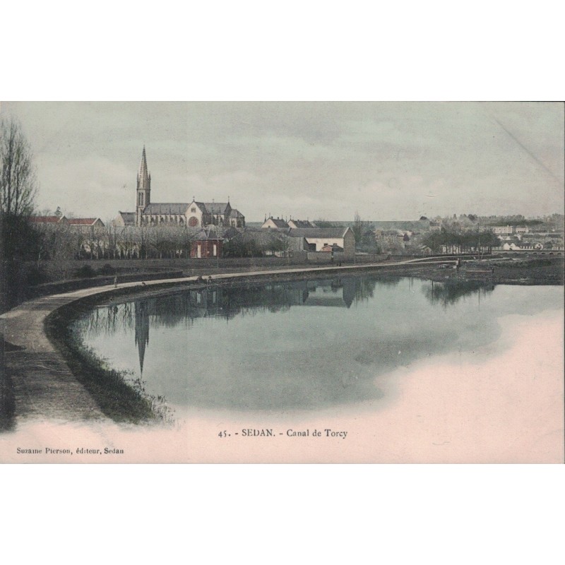 SEDAN - CANAL DE TORCY - CARTE NEUVE.