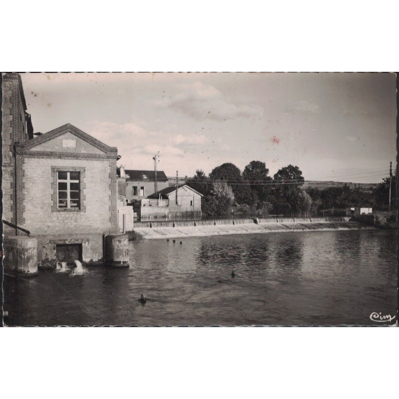 LA FERTE-SUR-CHIERS  - PAR MARGUT - LA FILATURE ET LE DEVERSOIR - AVEC TEXTE.