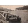 ANGERS - VUE SUR LES QUAIS - ANNIMATION - PECHEURS - PENICHE - CARTE NEUVE.