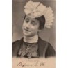 BEAUPREAU - PRES CHOLET - JEUNE FILLE AVEC LA COIFFE D'ANJOU - CARTE DATEE DE 1903.