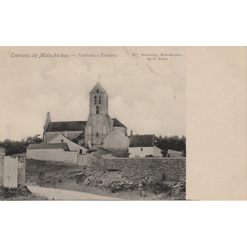 NANTEAU SUR ESSONNES - ENVIRONS DE MALESHERBES - L'EGLISE - CARTE NEUVE.