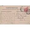 MARSEILLE - FOURGON-POSTE DE MARSEILLE A TOULON - ATTELAGE - CARTE  DATEE DE 1904.