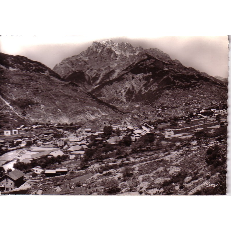 L'ARGENTIERE-LA-BESSEE - LA BESSEE DU MILIEU ET LA BESSEE BASSE AU LOIN LES VIGNEAUX - TETE D'AMONT - PIC DE MONTBRISON - CARTE