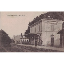 ENTRAIGUES - LA GARE -...