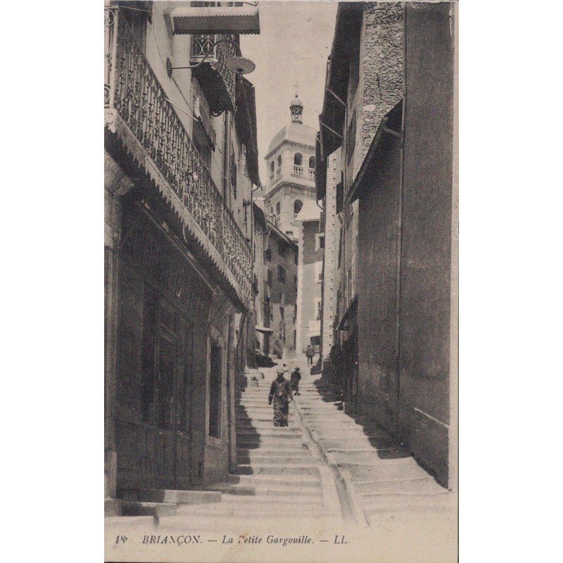 BRIANCON - LA PETITE GARGOUILLE - PETITE ANIMATION - CARTE POSTALE NEUVE.