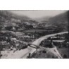 EMBRUN - VUE AERIENNE SUR LE NOUVEAU PONT - VALLEE DE LA DURANCE - EMBRUN AU FOND - CARTE NEUVE.