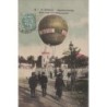 MARSEILLE - EXPOSITION COLONIALE 1906 - BALLON CAPTIF ET LE VILLAGE MAROCAIN - ANIMATION - AVEC TEXTE.