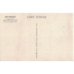 copy of copy of AIR FRANCE - CARTE POSTALE OFFICIELLE PUB - INDISPENSABLE POUR ILLUSTRER UNE COLLECTION AERIENNE 9