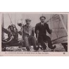 WILBURG WRIGTH ET ZENS - SUR BIPLAN - LOCOMOTION AERIENNE - CARTE DATEE DE 1910.