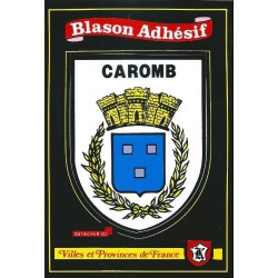 CAROMB - BLASON ADHESIF -...