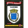 CAROMB - BLASON ADHESIF - CARTE NON CIRCULEE.