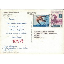 CROISIERE MEDITERRANEENNE - N°6 - SAN MARINO - GARDE D'HONNEUR - IONYL - 1959-1960.