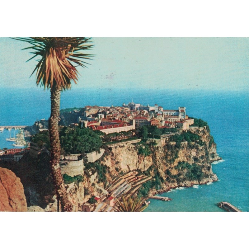 CROISIERE MEDITERRANEENNE - N°4 - MONACO - LE ROCHER - IONYL - 1959-1960.