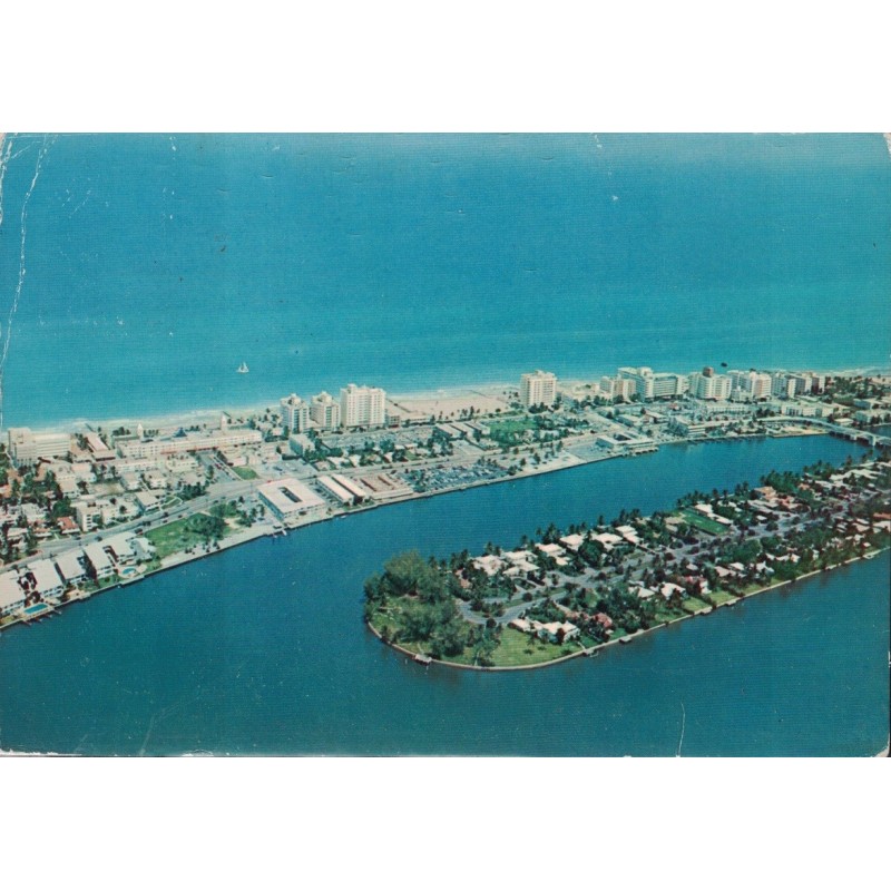 MILLE ANS APRES LES VIKINGS - N°9 - MIAMI - USA - VUE AERIENNE - IONYL - 1957-1958.