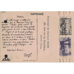 CROISIERE NOIRE IONYL - MAROC -  IONYL - 1949-1950 - TROUS D'ARCHIVAGE.