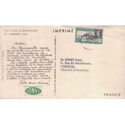 DANS LE SILLAGE DE BOUGAINVILLE - N°11 -ASCENSION - VOILIER - IONYL- PLAMARINE  - 1954-1955.