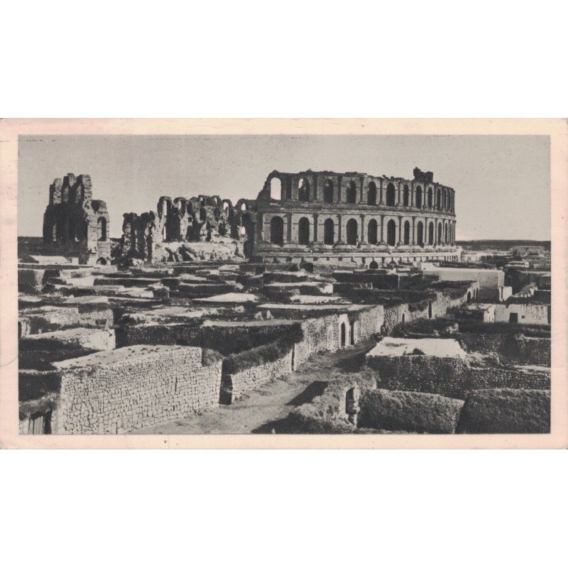 CROISIERE MEDITERRANEENNE D'IONYL - TUNISIE - AMPHITHEATRE D'EL-DJEM - IONYL - 1950-1951.