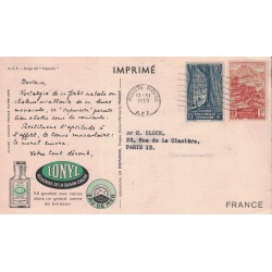 LA COTE D'AFRIQUE PAR PLASMARINE ET IONYL - A.E.F. - SINGE CAPUCIN - PLASMARINE IONYL - 1952-1953.